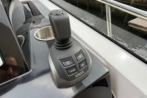 Slide: The Image of Joystick control panel on 2023 NX Boats 360 yacht. - 40