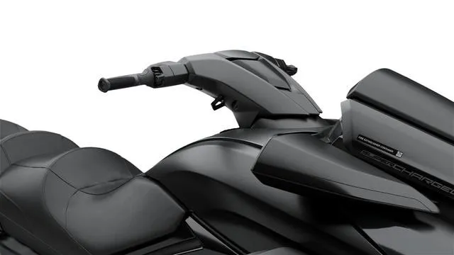 Slide: The Image of 2025 Yamaha Marine Waverunner FX Cruiser SVHO with audio, sleek black design. - 7