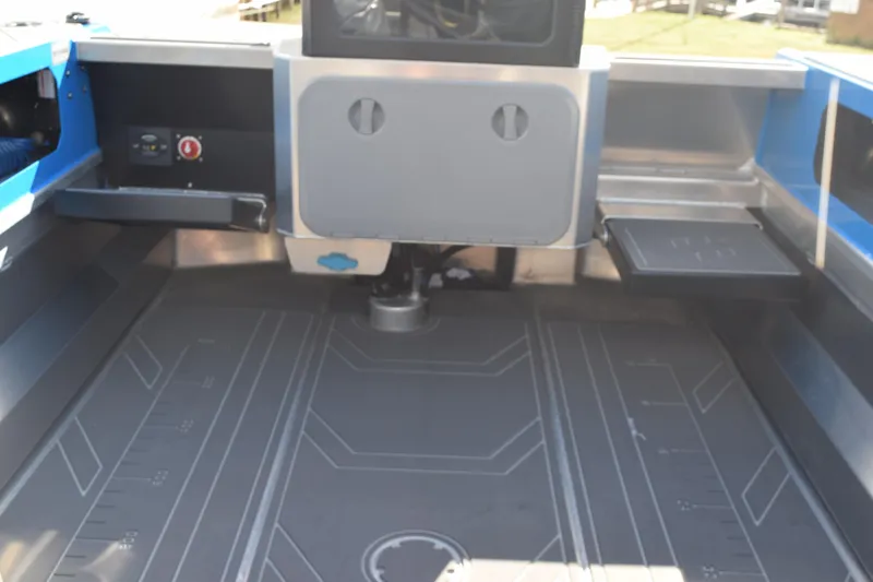 Slide: The Image of 2024 Stabicraft 1850 Fisher Sportfish boat interior with modern design and features. - 25