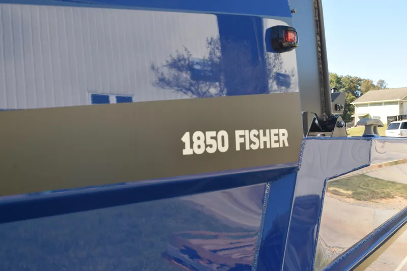 Slide: The Image of Close-up of 2024 Stabicraft 1850 Fisher Sportfish boat exterior. - 18