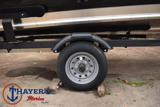 Slide: The Image of 2024 Lund 1600 Fury SS trailer wheel at Thayer's Marine. - 6