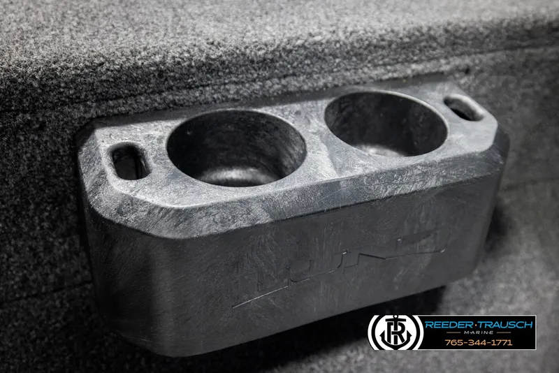 Slide: The Image of Cup holder in 2025 Lund 1775 Impact XS boat interior. - 33