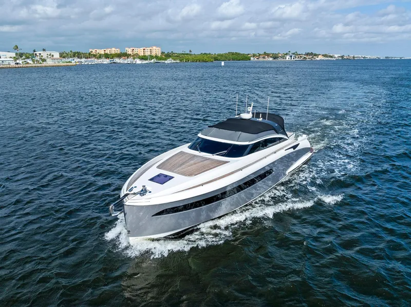 Slide: The Image of Sichterman Libertas 54 yacht cruising on open water, 2021 model. - 29