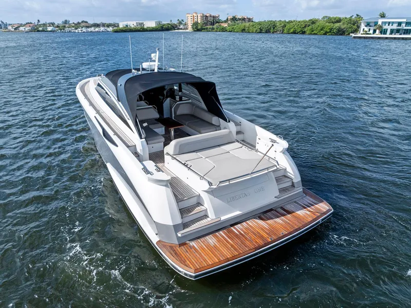 Slide: The Image of Sichterman Libertas 54 yacht, 2021 model, cruising on open water. - 41