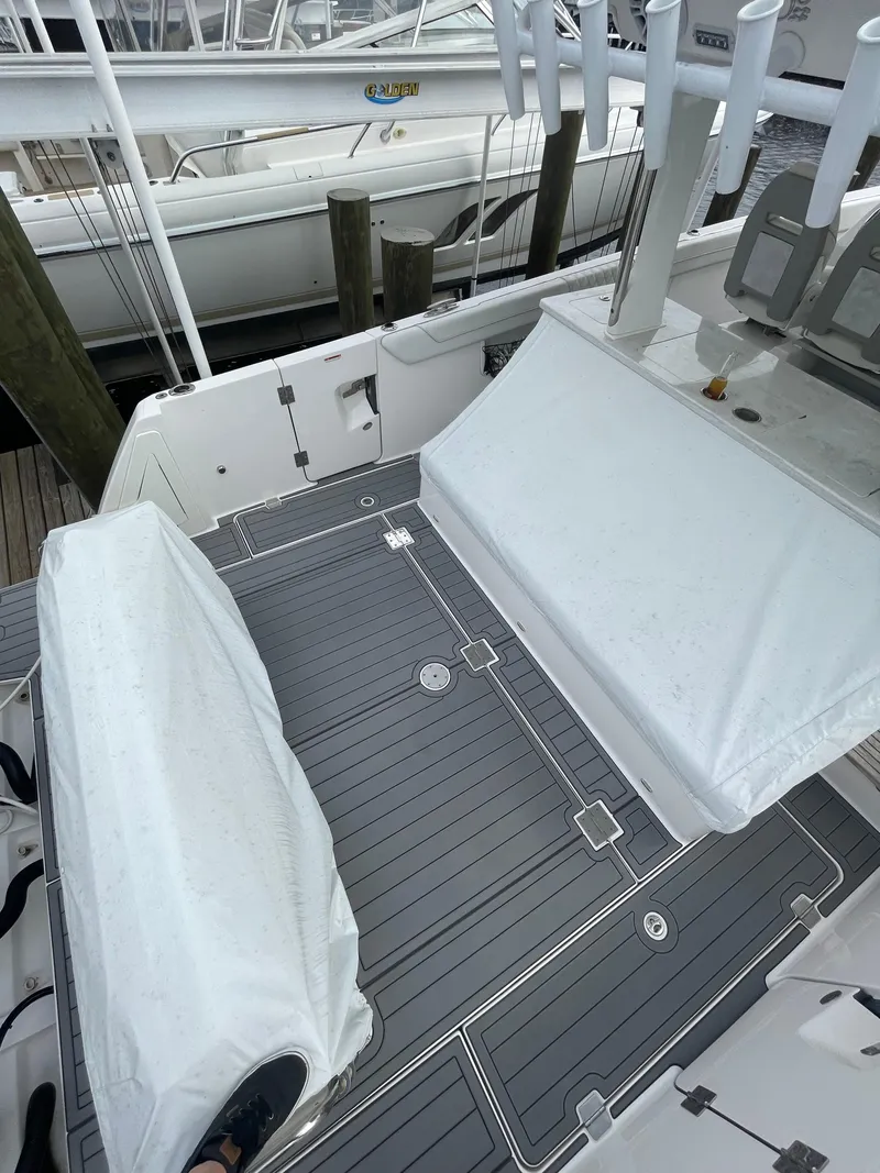 Slide: The Image of new cockpit decking - 42