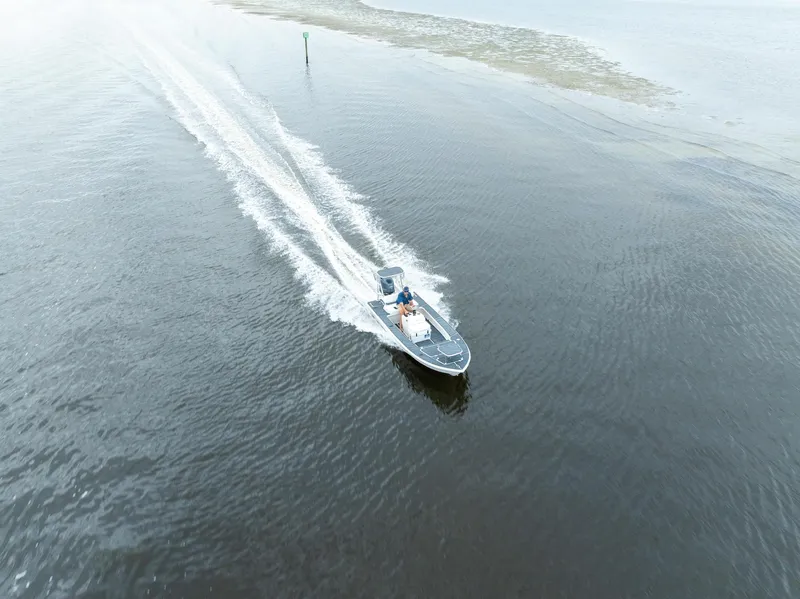 Slide: The Image of BlueZones Boatworks 16' Flats 2025 - 56