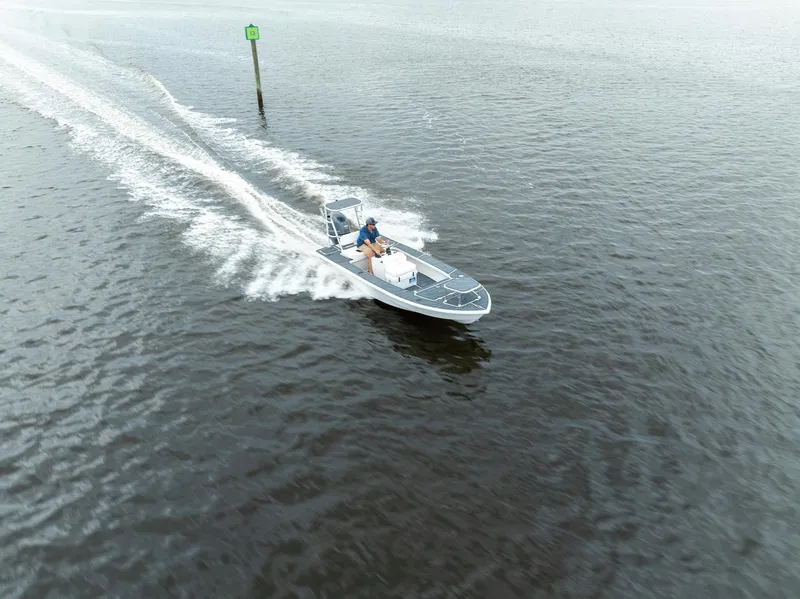 Slide: The Image of BlueZones Boatworks 16' Flats 2025 - 58