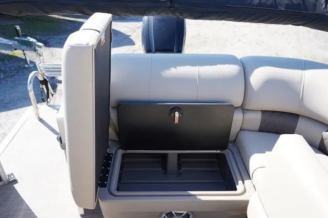 Slide: The Image of Sun Tracker 20 Party Barge 2025 - 11