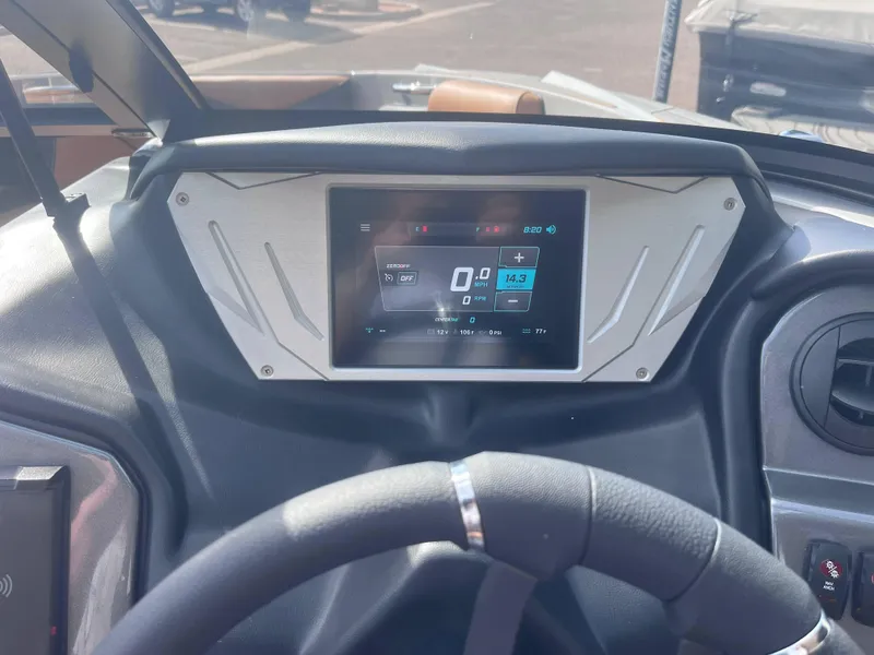 Slide: The Image of 2025 Supreme S240 dashboard with digital display and steering wheel. - 6