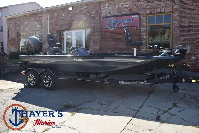 Slide: The Image of 2025 Ranger RT198P boat at Thayer's Marine dealership. - 42