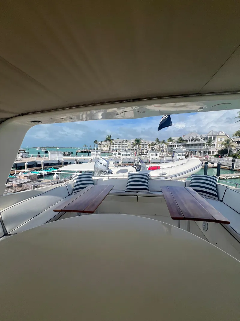 Slide: The Image of Hatteras 70 Cockpit Motor Yacht 1990 - 53