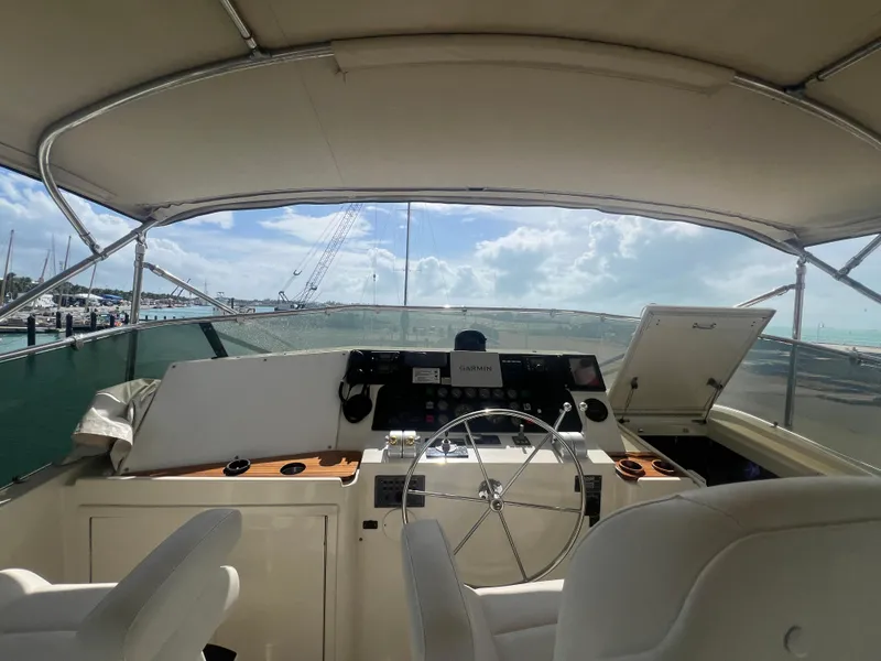 Slide: The Image of Hatteras 70 Cockpit Motor Yacht 1990 - 55