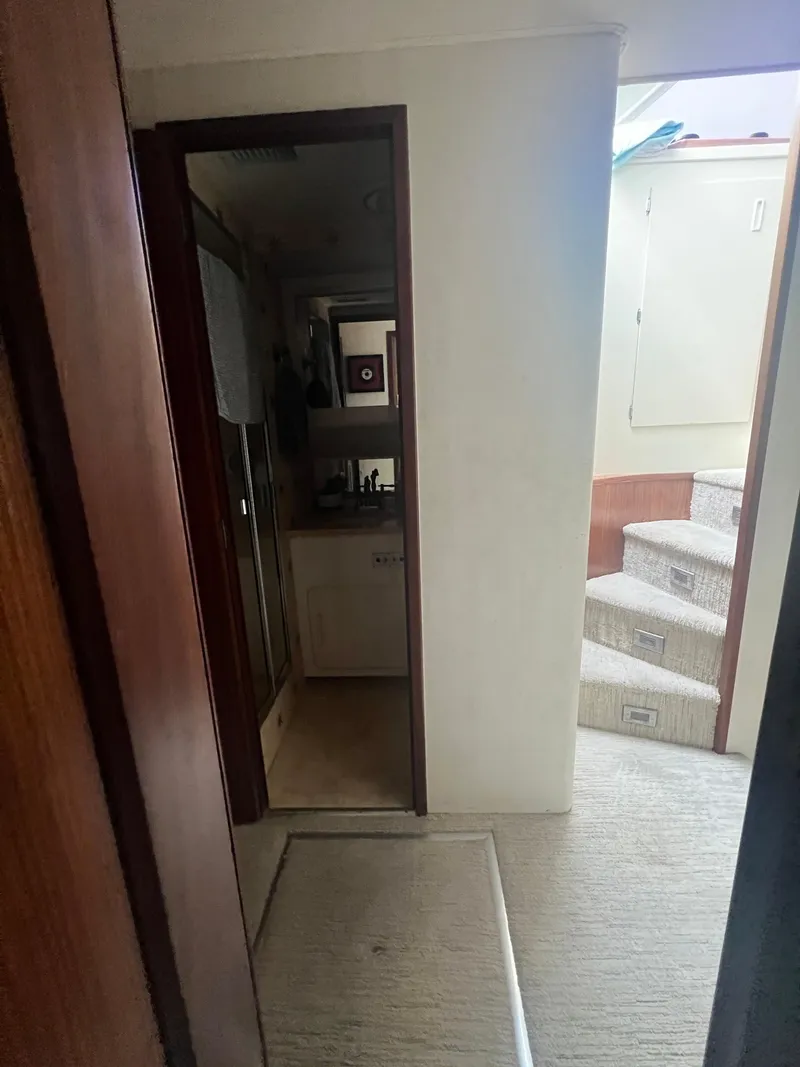 Slide: The Image of Hatteras 70 Cockpit Motor Yacht 1990 - 61