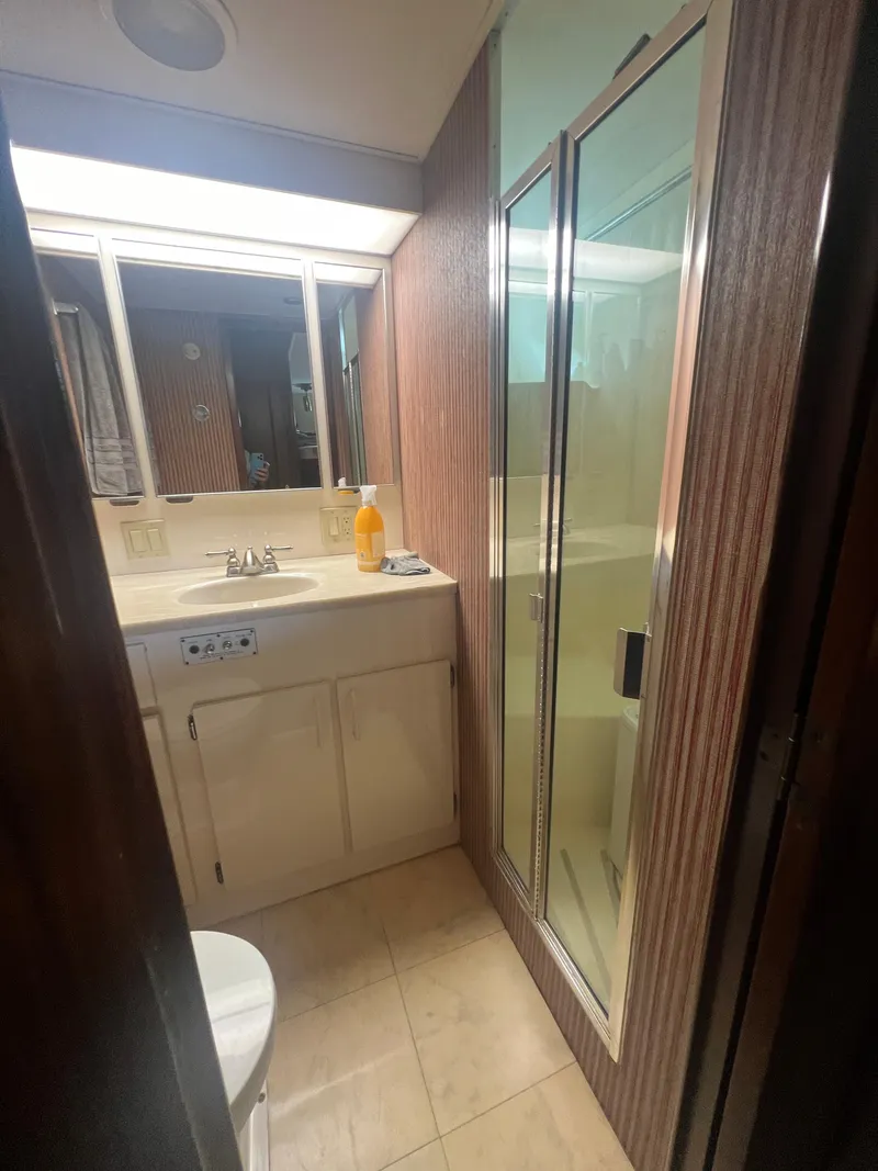 Slide: The Image of Hatteras 70 Cockpit Motor Yacht 1990 - 69