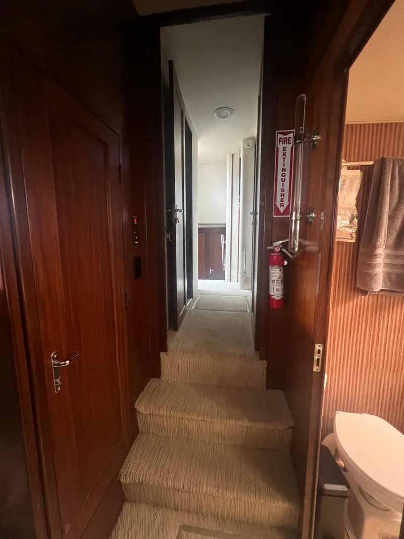 Slide: The Image of Hatteras 70 Cockpit Motor Yacht 1990 - 74