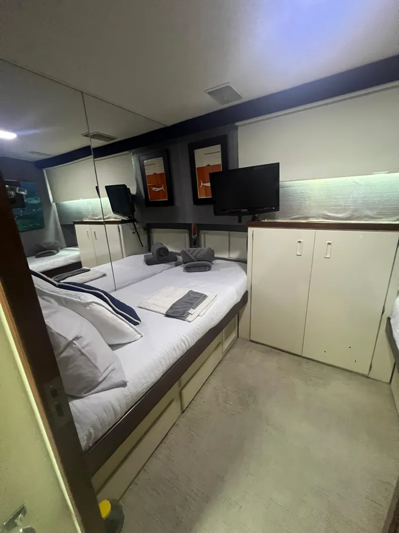 Slide: The Image of Hatteras 70 Cockpit Motor Yacht 1990 - 75