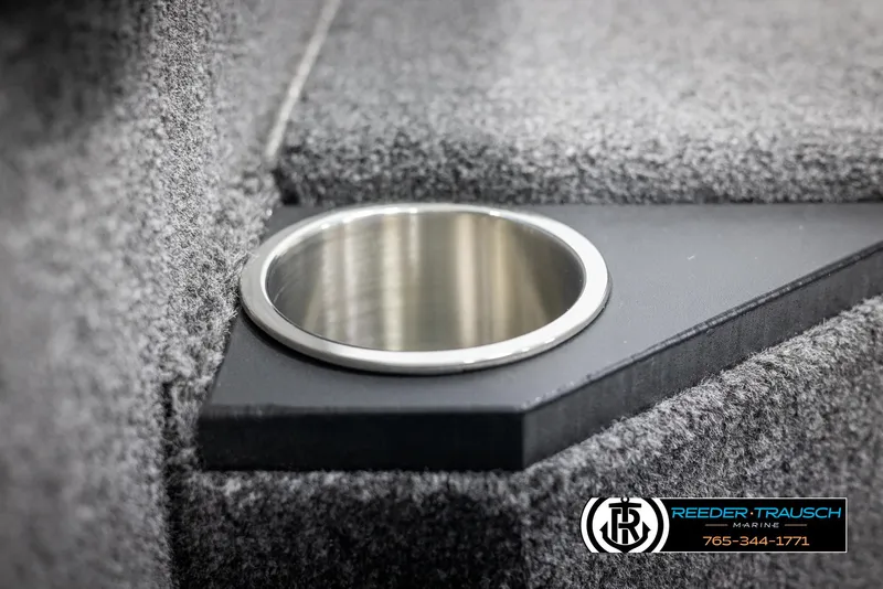 Slide: The Image of Cup holder in 2025 Lund 1875 Pro V Bass XS boat interior. - 32