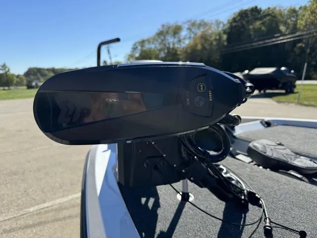 Slide: The Image of Close-up of iKon VLX 20 boat equipment, 2025 model, in a sunny outdoor setting. - 14