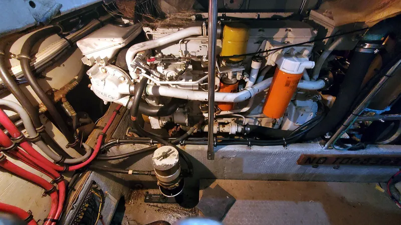 Slide: The Image of Starboard Main Engine - 36