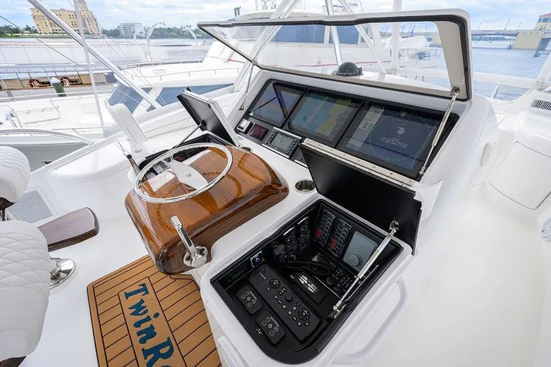 Slide: The Image of Viking 68 Twin Reels - Flybridge - 49