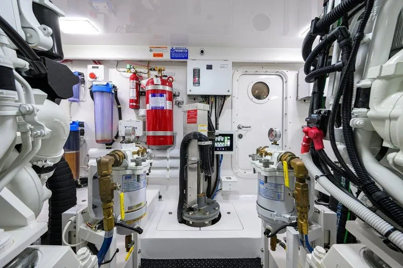 Slide: The Image of Viking 68 Twin Reels - Engine Room - 62