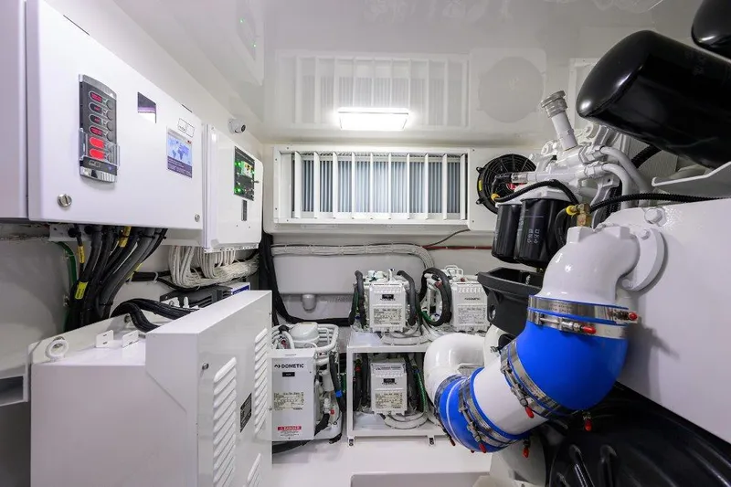 Slide: The Image of Viking 68 Twin Reels - Engine Room - 65