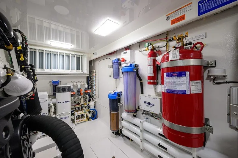 Slide: The Image of Viking 68 Twin Reels - Engine Room - 68