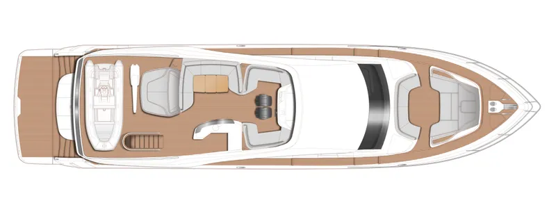 Slide: The Image of Princess Y85 Motor Yacht 2025 - 155