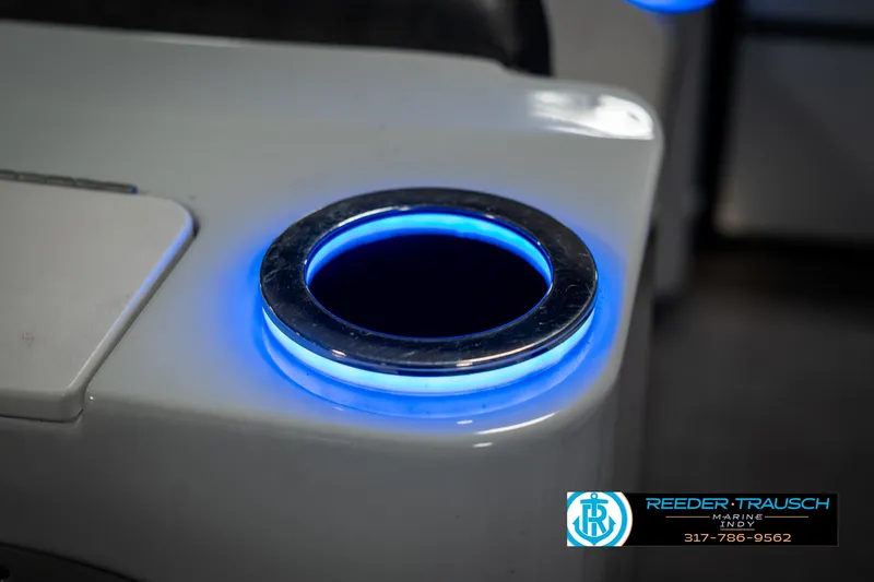 Slide: The Image of Illuminated cup holder on 2019 Crest Calypso 190 boat. - 41