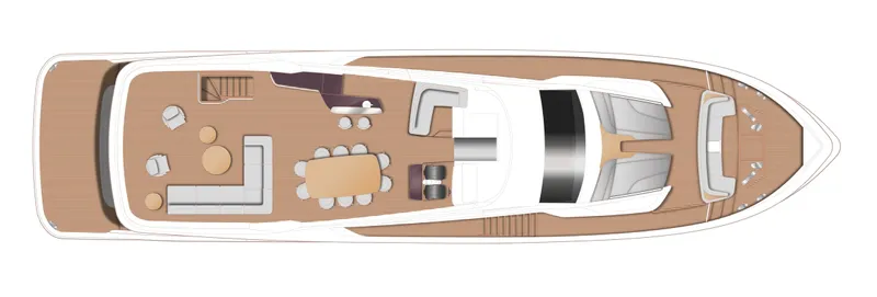 Slide: The Image of Flybridge Layout - 25