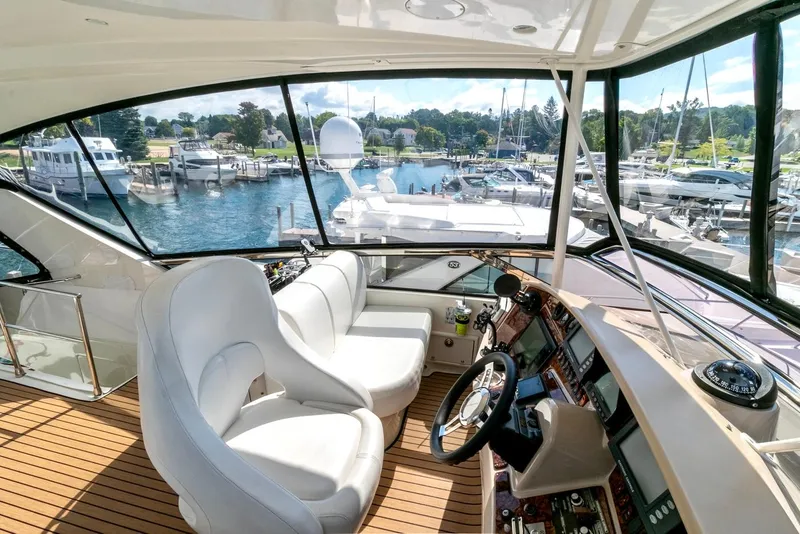 Slide: The Image of FlyBridge Port Side  - 10