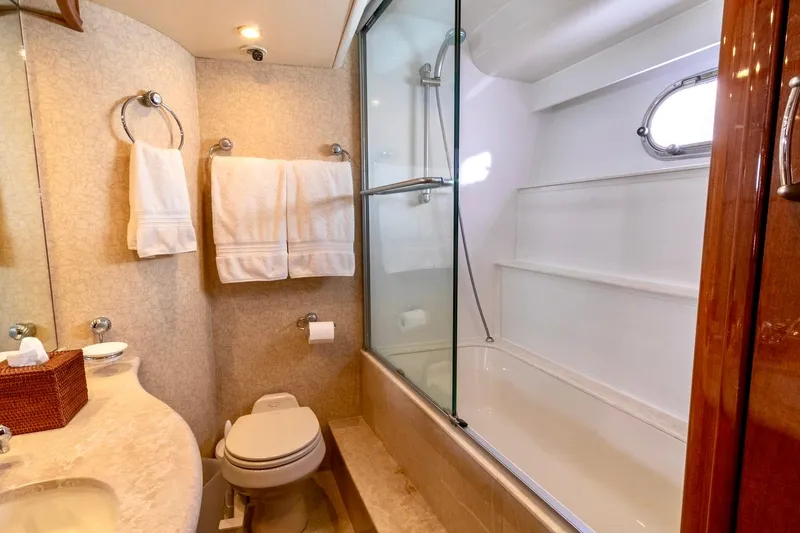 Slide: The Image of Master StateRoom - EnSuite Head / Shower - 43