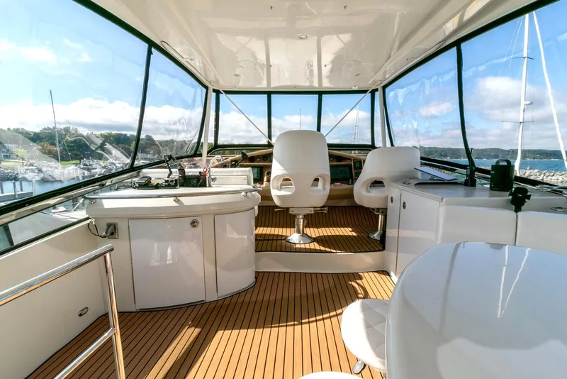 Slide: The Image of FlyBridge Looking Forward  - 6