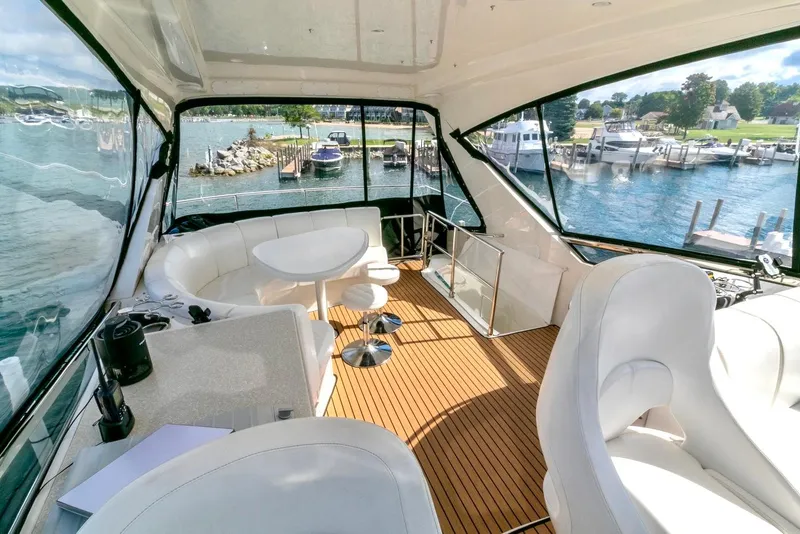 Slide: The Image of FlyBridge Looking Aft  - 7