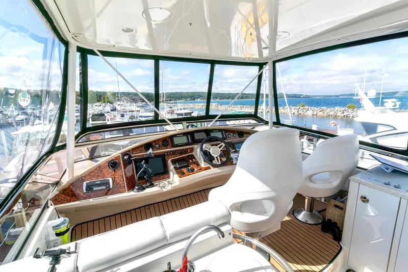 Slide: The Image of FlyBridge w/ Newer Enclosure  - 9