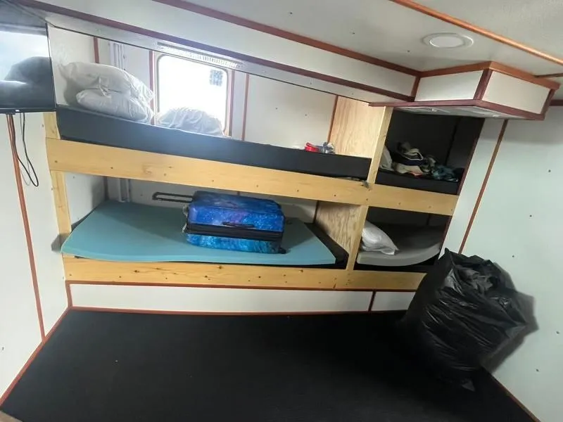 Slide: The Image of Bunk beds in a 1978 Commercial LL Ice Trawler cabin interior. - 10
