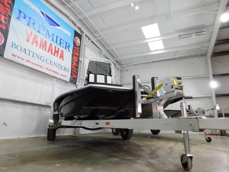 Slide: The Image of 2024 Freedom 14 CHIQUITA boat on trailer at Premier Yamaha Boating Centers. - 5
