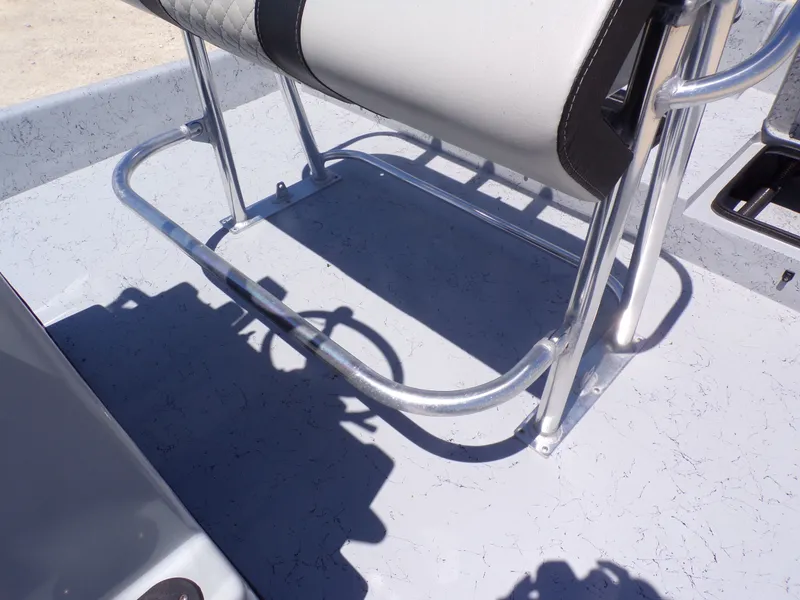 Slide: The Image of Bench seat on a 2025 Freedom Eagle 16 boat. - 26