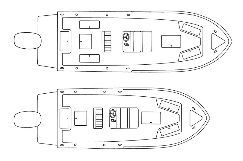 Slide: The Image of Pair 21 Center Console Mod Vee, Center Console, Pair Customs, Pair Marine, Robalo, Sea Hunt, Parker, Regulator - 4