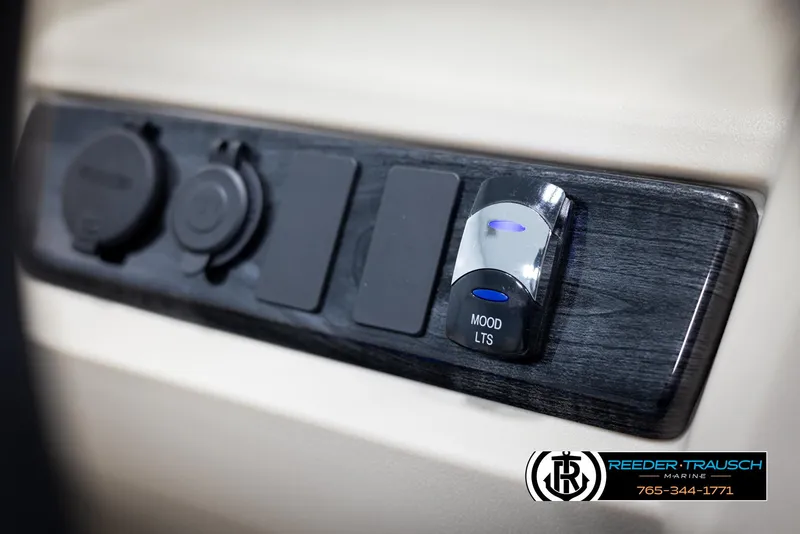 Slide: The Image of Control panel of 2025 Avalon LSZ CRB with mood lighting switch. - 33
