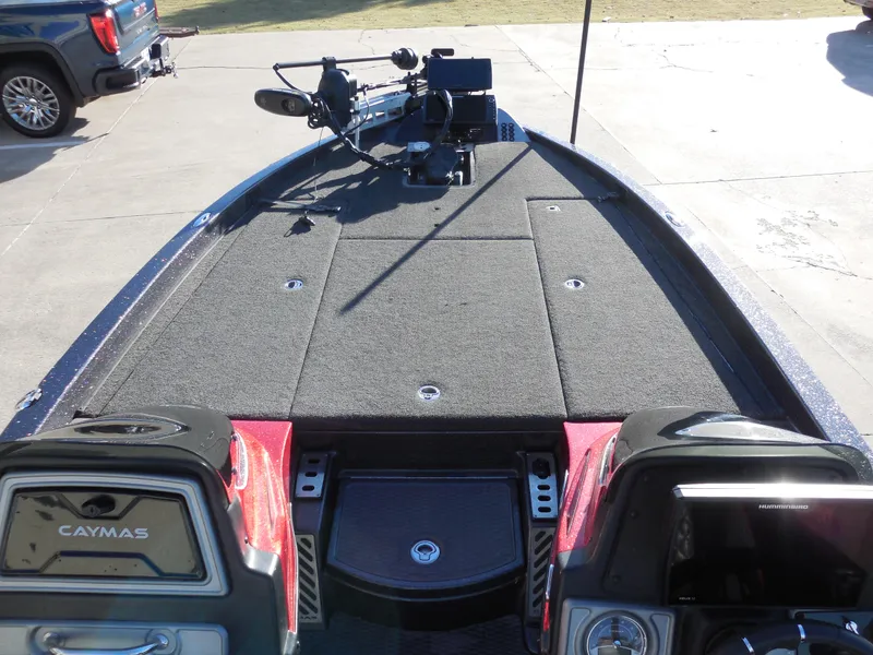 Slide: The Image of 2021 Caymas CX 20 PRO fishing boat interior with advanced navigation equipment. - 8