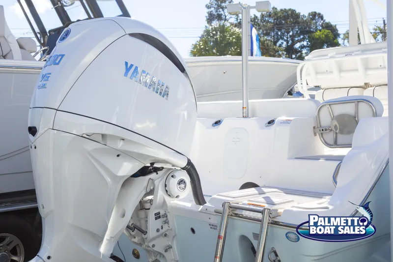 Slide: The Image of 2025 Sea Fox 248 Side Console with Yamaha outboard at Palmetto Boat Sales. - 9