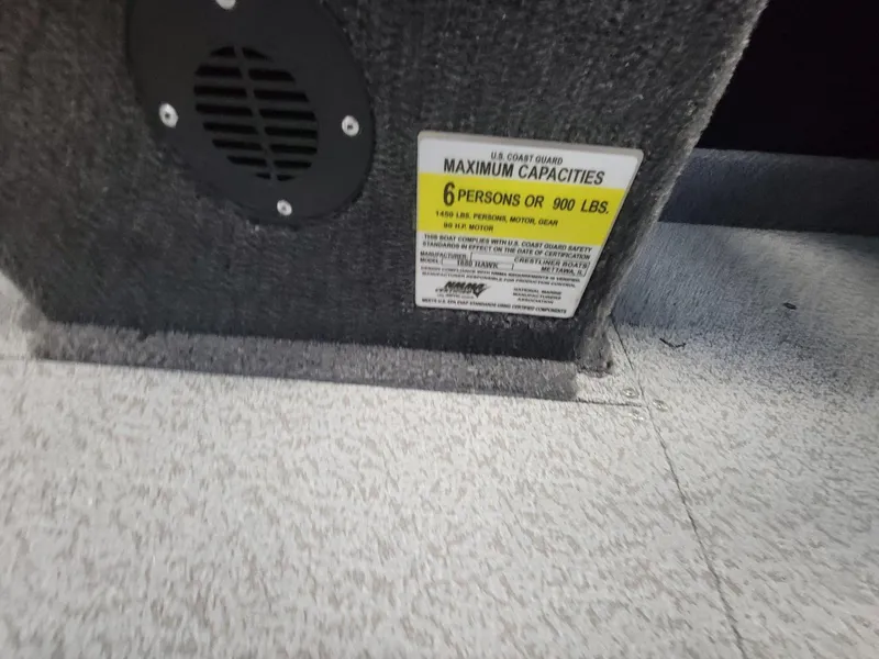 Slide: The Image of Crestliner 1650 HAWK SC 2025 - 15