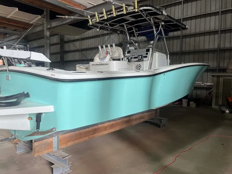 Slide: The Image of Custom Rainbow Runner 30 Open 1999 - 1