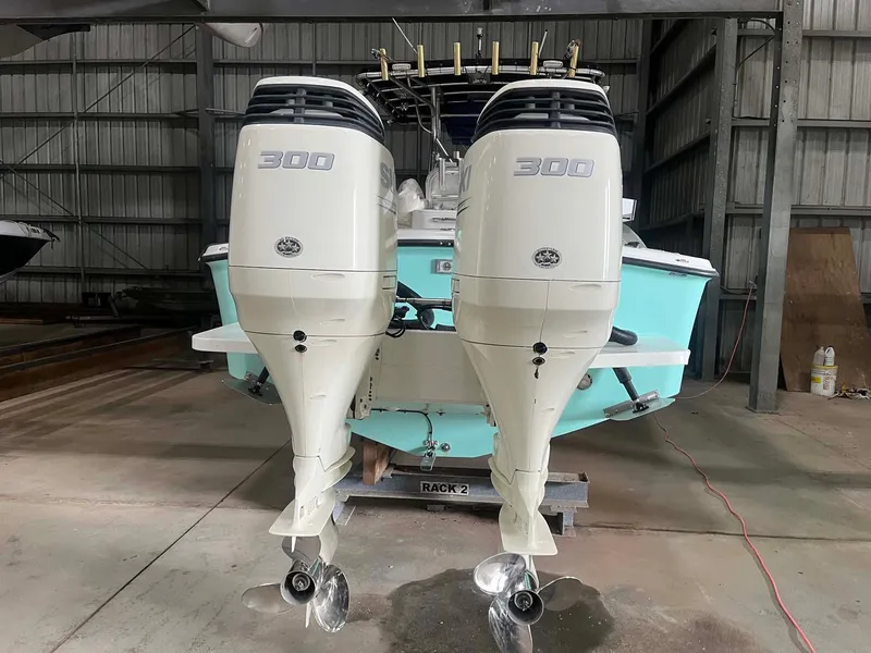 Slide: The Image of Custom Rainbow Runner 30 Open 1999 - 3