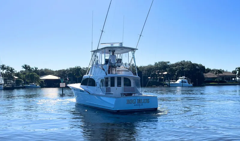 Slide: The Image of Rybovich 45 BIG BLUE - Port Aft Profile - 32