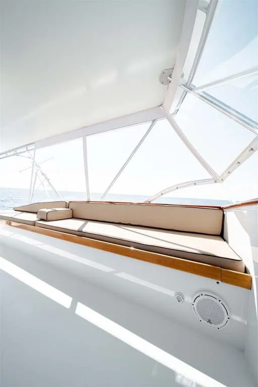 Slide: The Image of Flybridge Port Forward Seating - 45