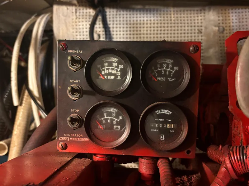 Slide: The Image of Ocean Yachts Trawler 42 + 2 1979 - 95