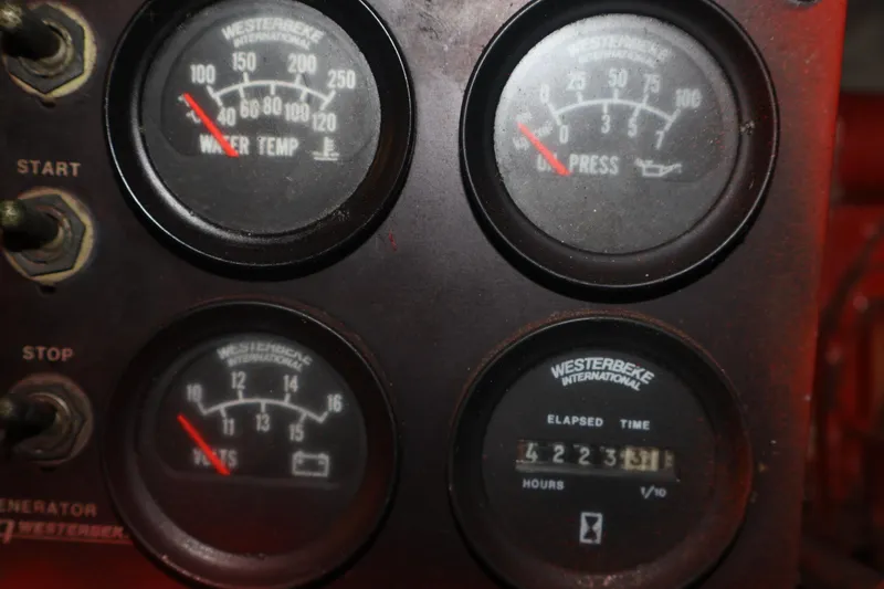 Slide: The Image of Ocean Yachts Trawler 42 + 2 1979 - 97