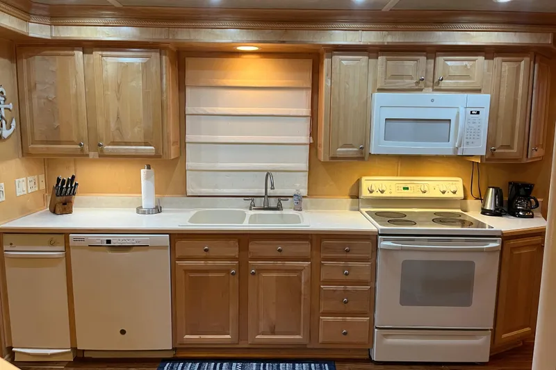 Slide: The Image of Spacious Galley To Starboard - 16